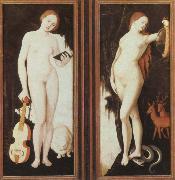 Baldung, allegories of music and prudence